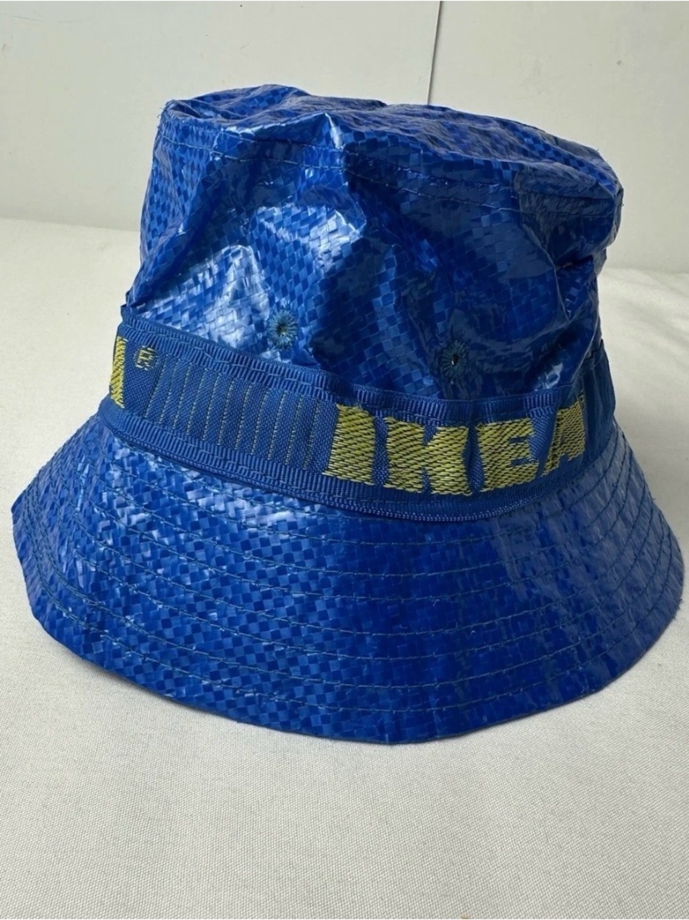 IKEA Bucket Hat with Lining & Vent Holes! Rain Hat! Sun Hat! Water Repellent!
